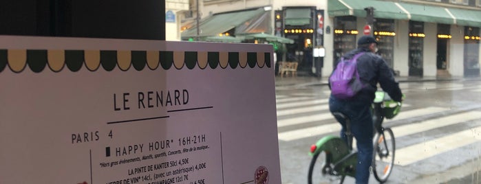Le Renard is one of Paris.