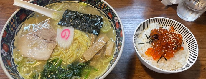函館らーめん 船見坂 is one of 麺 食わせろψ(｀∇´)ψ.