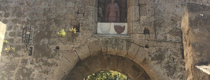 Saint Anthony's Gate is one of Rhodes.