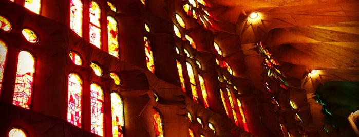 The Basilica of the Sagrada Familia is one of Trips / Barcelona, Spain.