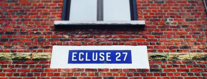 Ecluse 27 is one of Orte, die Anthony gefallen.