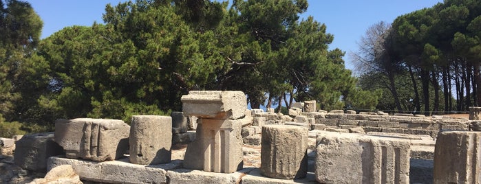 Acropolis of Ialyssos is one of Greece. Rhodes.