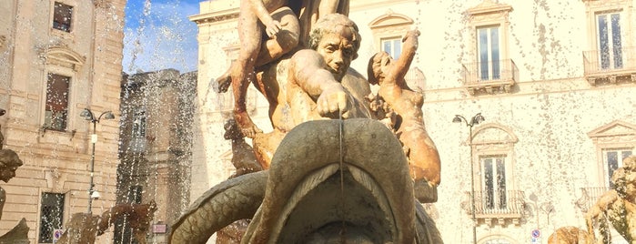 Fontana di Diana is one of Trips / Sicily.