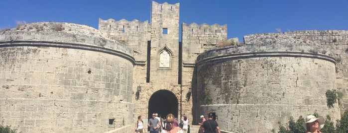 D'Amboise Gate is one of Greece. Rhodes.