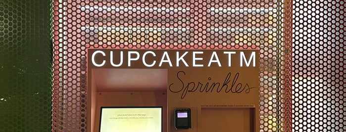 Sprinkles Cupcakes ATM is one of LA Food Favorites.