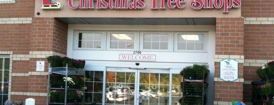 Christmas Tree Shops is one of favorite stores.