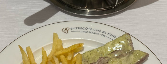 Entrecote Café de Paris is one of Top 10 dinner spots in Dubai, United Arab Emirates.