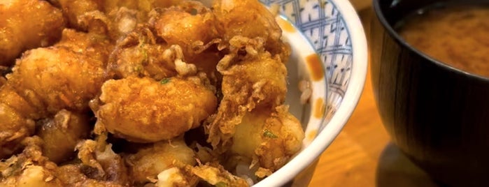 天ぷら かき揚げ 光村 is one of 食べたい和食.
