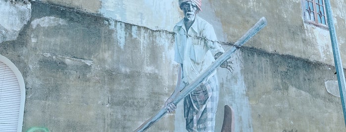 Mural - This Old Man is one of penang trip.