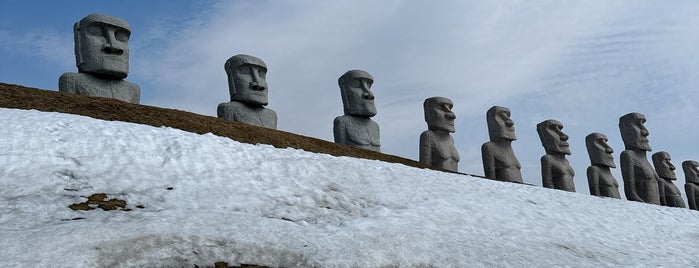 モアイ像 is one of Hokkaido.