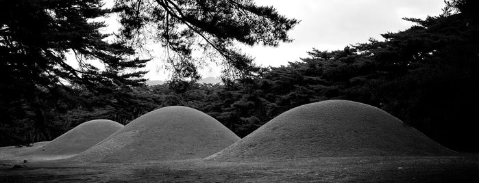 삼릉 is one of 고분 古墳 Korean Acient Tombs.