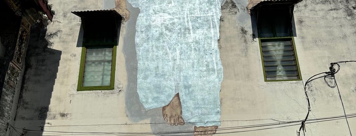 Mural - Little Girl In Blue is one of Street art.