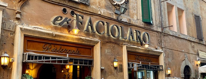 Er Faciolaro is one of Rome.