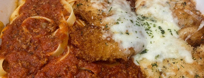 Pizzutos is one of The 15 Best Places for Chicken Parmigiana in Seattle.