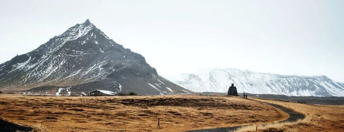 Snæfellsjökull glacier & volcano is one of Islande.
