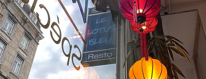 Le Lotus Bleu is one of Best Restaurants in Brussels and in Belgium....