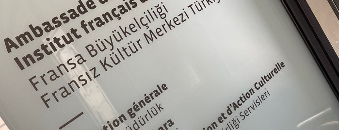 Fransız Kültür Merkezi - Institut Français d'Ankara is one of Ankaram.