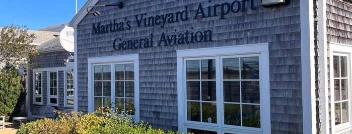 Martha's Vineyard Airport (MVY) is one of MVY & ACK with Cyn.