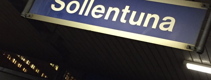 Sollentuna (J) is one of SE - Sthlm - Pendeltåg.