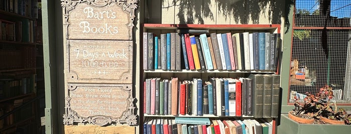 Bart's Books is one of Ojai.
