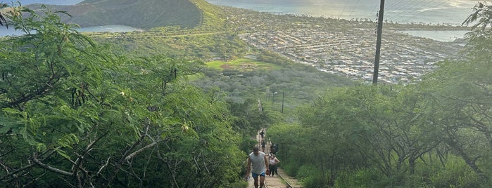 Koko Crater - Top Of The Stairs is one of hikes & sites.