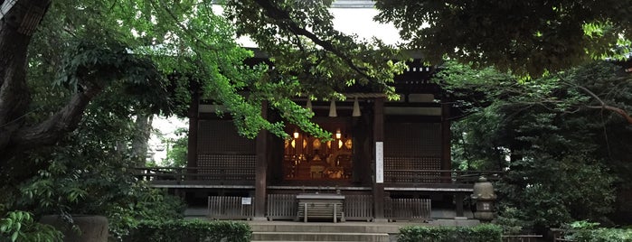 奥澤神社 is one of 世田谷区の神社.