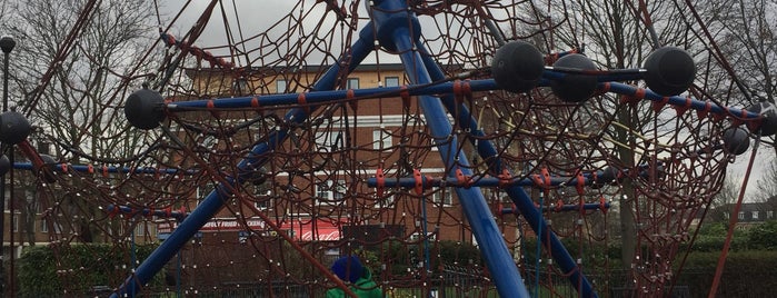 Stepney Green Park is one of Green Space, Parks, Squares, Rivers & Lakes (One).