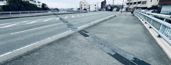 築地橋 is one of 渡った橋（西日本）.
