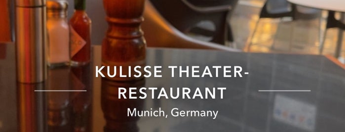 Kulisse is one of Die besten Restaurants & Cafés in München.