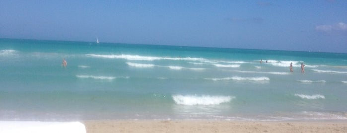 The Fontainebleau Beach is one of Miami.
