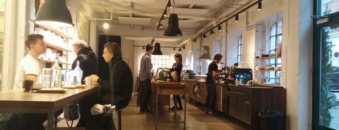 The Coffee Collective is one of Copenhagen Specialty Coffee.