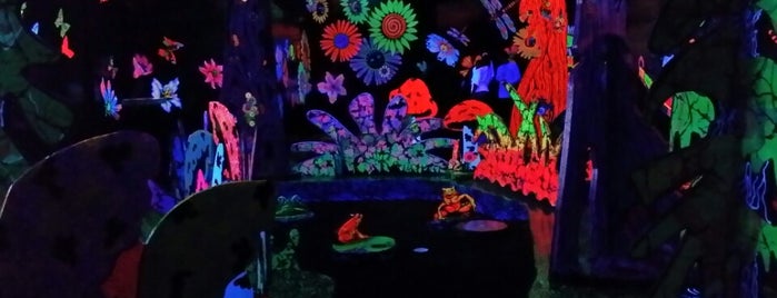 Putting Edge Glow-in-the-Dark Mini Golf is one of No town like O-Town: All UR bases R belong 2 US.