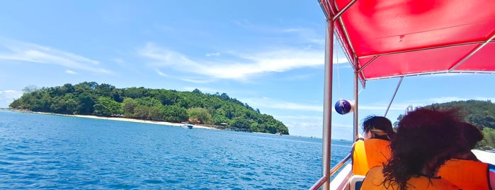 Pulau Sapi is one of Kota Kinabalu, Malaysia.