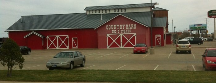 Country Barn Steakhouse is one of Restaurants that didn't make me sick.