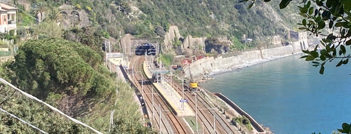 Stazione Corniglia is one of Cinque Terre, Italy.
