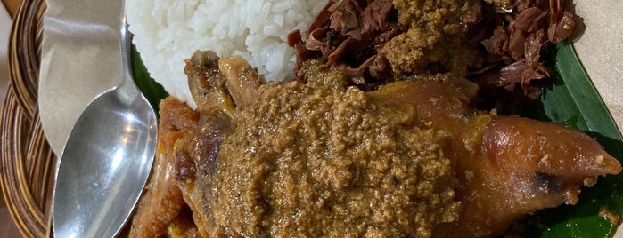 Gudeg Yu Djum is one of Yogyakarta.