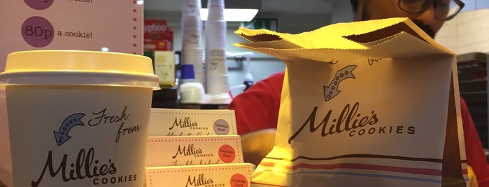 Millie's Cookies is one of สถานที่ที่ Sasha ถูกใจ.