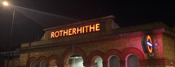 Rotherhithe Railway Station (ROE) is one of Railway Stations in UK.