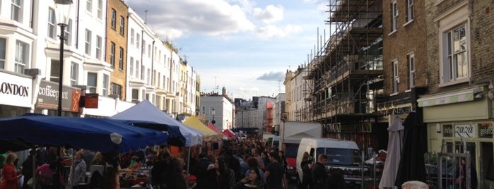 Portobello Road Market is one of London.