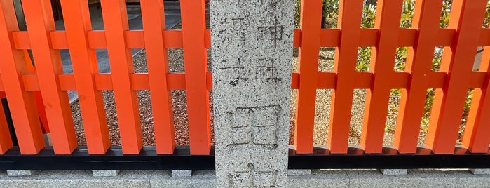 田中神社 is one of 京都市伏見区.