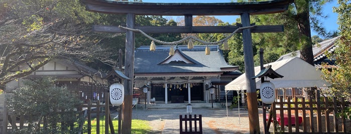 忌部神社 is one of 別表神社二.