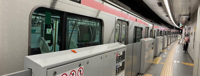 Fukutoshin Line Shibuya Station (F16) is one of 地下鉄.