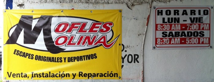 Mofles Molina is one of Ricardo'nun Kaydettiği Mekanlar.