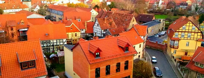 Historical Old Town of Quedlinburg is one of DE+CZ.