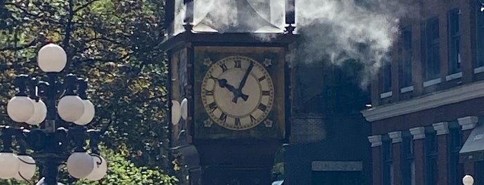 Gastown Steam Clock is one of Let's go here, try this..