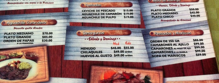 El Curandero is one of Must-visit Food in Aguascalientes.