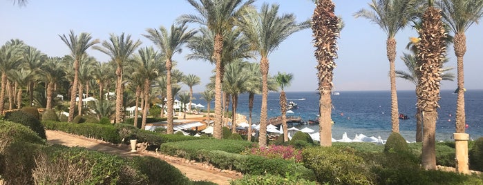 Beach at Four Seasons Resort is one of Egypt.