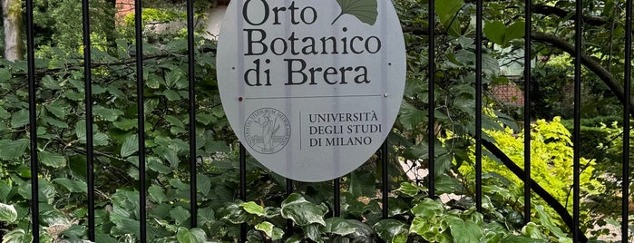 Brera Botanical Garden is one of Milano.