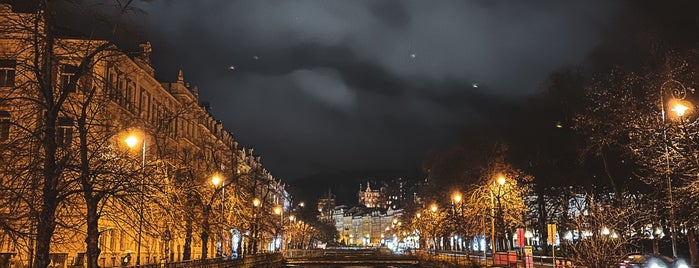 Sadová kolonáda is one of Karlovy Vary.
