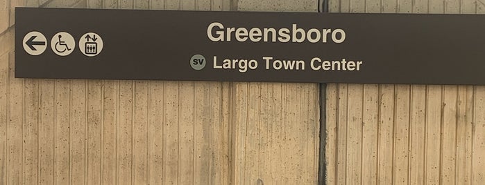 Greensboro Metro Station is one of WMATA Train Stations.